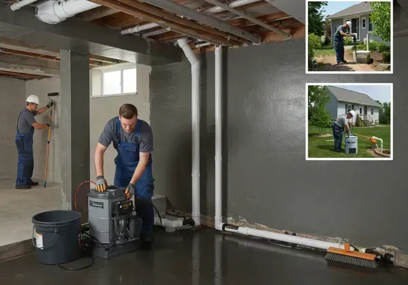 Basement Waterproofing and Flood Prevention process in Ipswich, MA